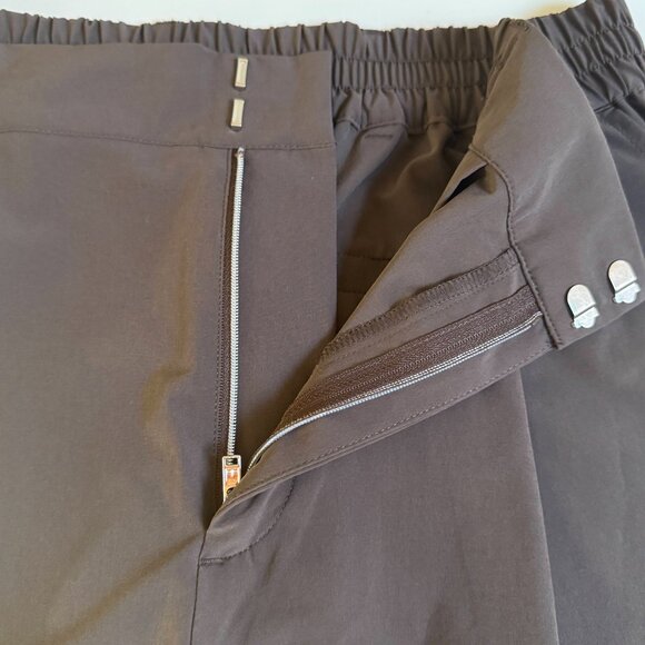 Alo High-Waist Pursuit Trouser-Olive Tree - Picture 9 of 10